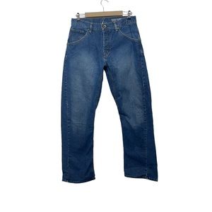 Volcom Ergo 2 Mens Medium Wash Jeans Size 32 x 32